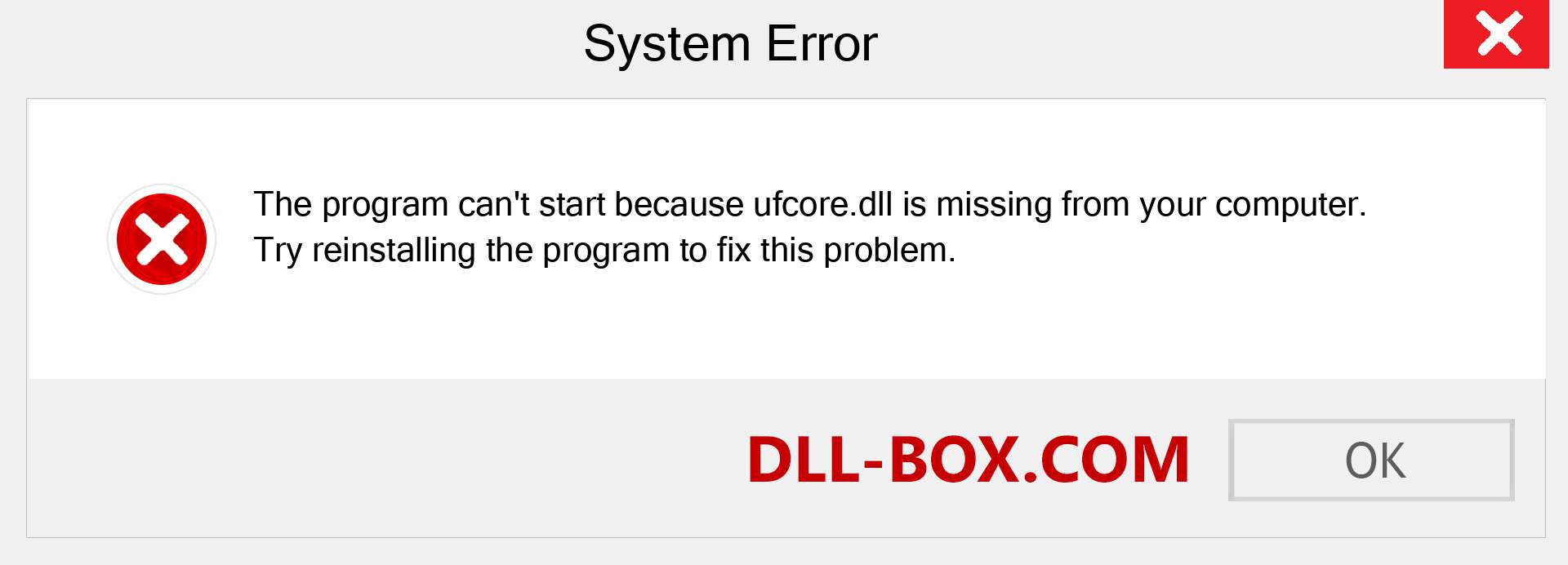  ufcore.dll file is missing?. Download for Windows 7, 8, 10 - Fix  ufcore dll Missing Error on Windows, photos, images